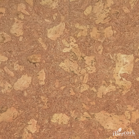 Пробковое настенное покрытие в пластинах EasyCork Авила рохо